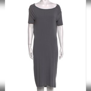 MM6 Elegant Gray Women's Dress